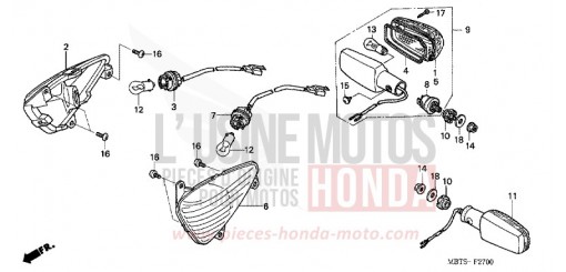 CLIGNOTANT XL1000V6 de 2006